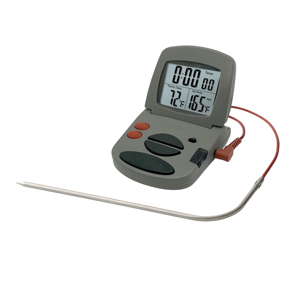Taylor Programmable with Timer Instant Read Wired Probe Digital, Meat, Food, …