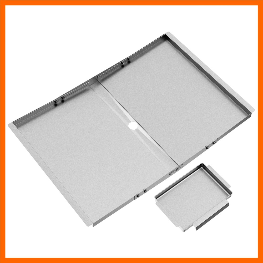 Grease Tray with Catch Pan – Dyna Glo Grill Replacement Parts, Universal Drip…
