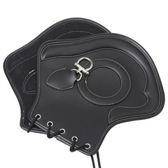 Leather Heat Shield Deflector Universal for Harley Touring Softail Dyna