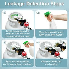 Blackstone Propane Adapter Hose & Regulator for 20 Lb Tank, Gas Grill & Griddle