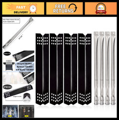 Grill Replacement Parts Set – Porcelain Steel Heat Plates & Stainless Steel Burn