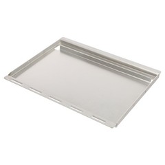 Stainless Steel Grill Plate Grill Griddle for Grill Replacement Part 48*34 cm