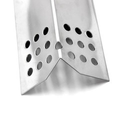 4-Burner Grill Replacement Kit | Heat Plates & 304 Stainless Steel Burners, 4-Pa