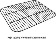 Porcelain Steel Heat Plates Tents Cooking Grates for Dyna-Glo DGC310 Series