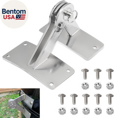 Stainless Hinge Gasket Kit Compatible with Weber Smokey Mountain WSM Smoker Gril