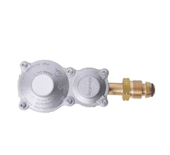 Propane Gas RV Regulator with POL Valve Connection 2-Stage
