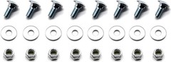 8 Pack 710-0451 Stainless Steel Replacement Nuts/Bolts Fits MTD