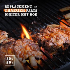 D2 Hot Rod Igniter Kit for Traeger Wood Pellet Grills, with Traeger 575 & 780…