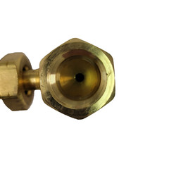 MEC ME1702B F. POL x M. Hard Nose POL (1-1/8″ Nut) Brass Tee Block Manifold