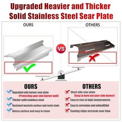 BG179A Heat Shield Grill Replacement Parts for Master Forge Grill Parts 4 5