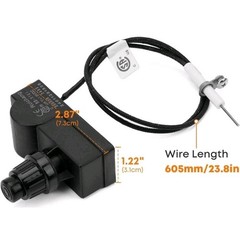 Gas Fireplace Fire Pit Flame Failure Safety Control Valve Kit W/Button Stanbroil
