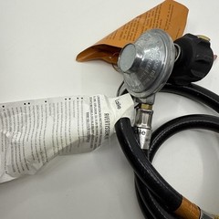 LAITE LP GAS REGULATOR Model #JY0A3A 1PSIG 3 ft Hose Plus Quick Connect Adapter