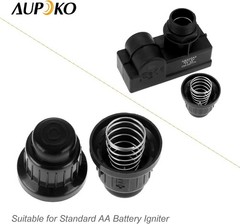 2-Pack AA Battery Push Button Igniter Caps for Gas Grill Spark Generator