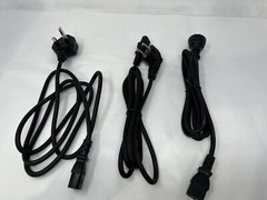 Type H, G, I AC power adapters 3x cables for Traeger Grill Free Shipping!!!!
