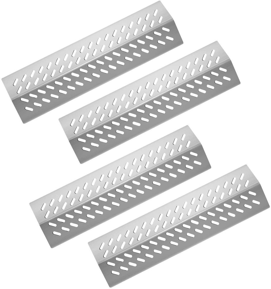 Grill Heat Plates Stainless Steel Replacement 4-Pack for Bull BBQ Angus Brahma