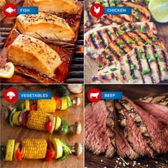 Ready 2 Grill Pre-Soaked Cedar Planks, Premium Wood Planks For Serving, Ideal Gr