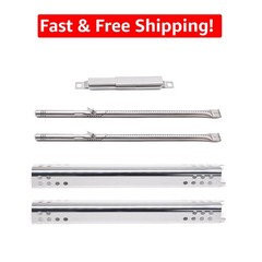 2-Pack Charbroil Stainless Steel Heat Plates & Burners – Ultimate Replacement