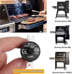 Replacement Lid Switch Kit for Digital Charcoal Grill – 3 Pack with Installation