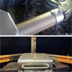 2000°F Reinforced Exhaust Heat Shield 12” x 24” – Easy Adhesive Installation