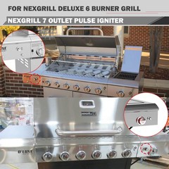 DHL1287Q 7 Outlet Electronic Gas Grill Pulse Igniter Parts Fits Nexgrill
