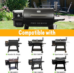 Flame Broiler Kit for Pit Boss Smoker Grill Replacement Parts,Compatible with PB
