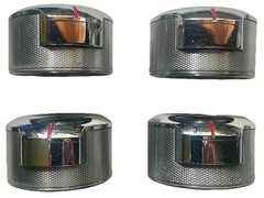 KITCHENAID GAS GRILL KNOB SET FOUR (4) METAL KNOBS with IGNITER