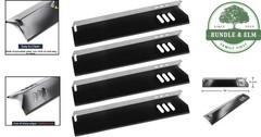 15 Inch Grill Heat Plates for Dyna-Glo & Backyard Models, 4-Pack Replacement