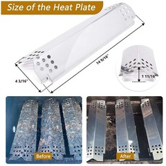 Grill Replacement Parts for Nexgrill 2 Burner 720-0864, 720-0864M Grill Models