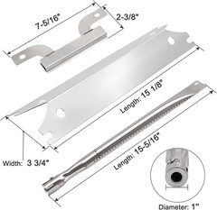 Grill Replacement Parts for Brinkman Brinkmann 810-2410-S 810-2411-S, Stainless
