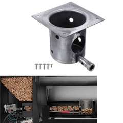 Heavy Duty Steel Fire Burn Pot Parts for Traeger Pit Boss Wood Pellet Grills US^