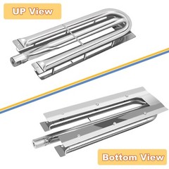 Stainless Steel Burner Tube Gas Grill Replacement Parts for Select Viking VGB…