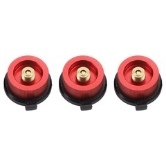 Lightweight Gas Adapter Set for Camping Stove 3 PCS for Butane Isobutane