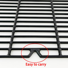 Parts DC107 19 1/4 Inch Set of 2 Porcelain Coated Cast Iron Cooking Grid (12 3/8