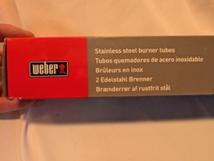 Weber 7507 Stainless Steel Burner Tubes for Spirit 500 or Genesis Silver