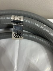 Burntouch Outdoor 15 Feet 3/8 Inch Natural Gas Grill Hose