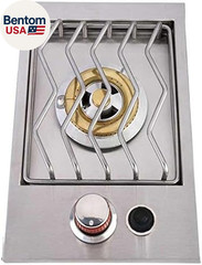 BBQ Grill Side Burner Head Replacement Parts for Single and Double Side Burner f