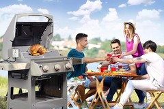 onlyfire Rotisserie Kit Weber Spirit 200/300 Series Stainless