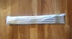 SafBbcue 67490 Grill Burner Tube 4-Pack Replacement for Weber Genesis 400 Series