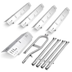 Grill Replacement Parts for Dyna-Glo 5 Burner 5-Pack-Silvery Heat Shield Kit