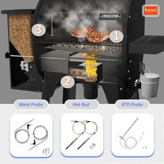 Hot Rod Igniter Kit for Camp Chef Wood Pellet Grills,for Z Grills and Cuisina…