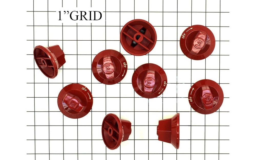 Wolf Grill Part # 803750 – Red Knob Kit–Bbq
