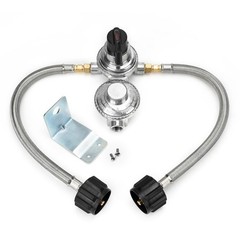 Onlyfire Rv Propane Regulator For Dual Tanks 2 Stage Auto Changeover Lp Propane