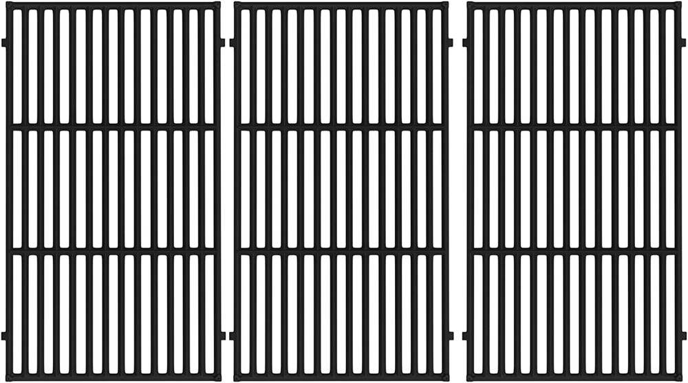 Cast Iron Grill Grates Replacement for Weber Genesis II LX 400 E/S 440 410 3Pack