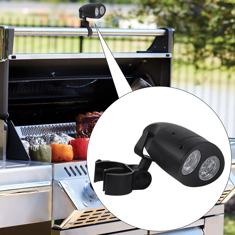 High Visibility BBQ Grill Light with 10 Bright LED Lights for Grilling