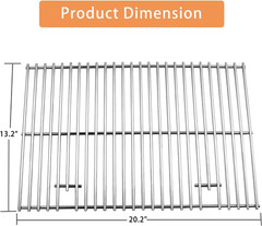 Cooking Grate Replacement for Cuisinart CGG-306, Stainless Steel Grill Grid Grat