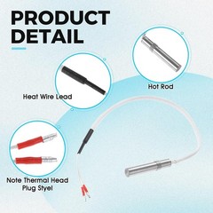 Hot Rod Grill Igniter Replacement for Green Mountain, Daniel Boone Wood Pelle…