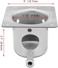 Fire Burn Pot Stainless Steel Replacement for Traeger Pit Boss Pellet Grills