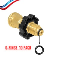 10 Pack O-Ring for Soft Nose Propane Tank Cylinder P.O.L. Fittings POL Connector