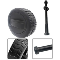 Replacement Rubber Wheel Set for Traeger Grill Outdoor BBQ Cart Accessories