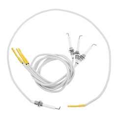 4pcs Igniter Ceramic Electrode Replacement Part 27 inch For Fire Pit Burner